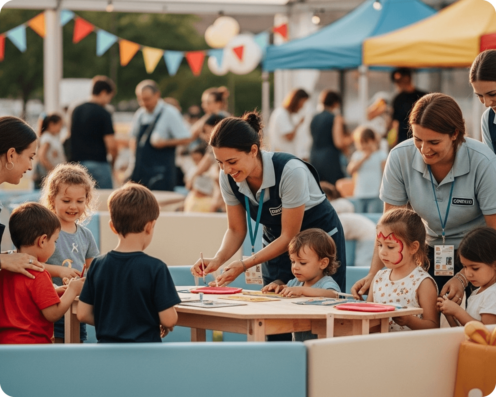 Supervised Kids Arena with certified hosts