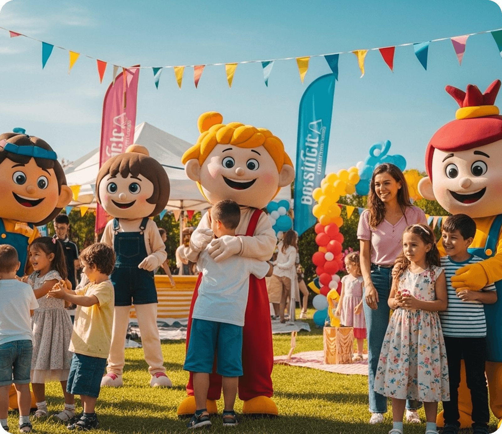 Life-Size Cartoon Characters