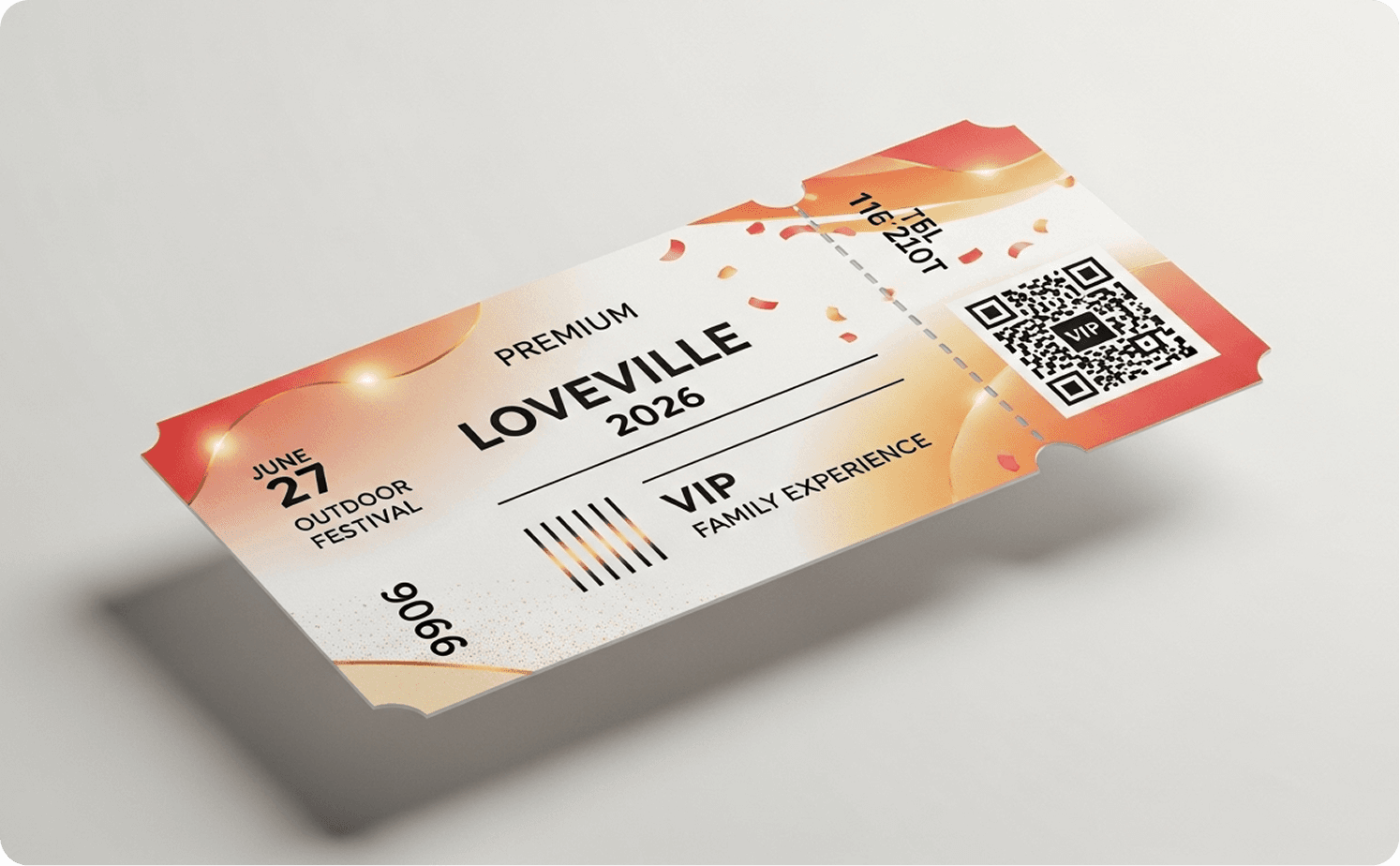 Loveville couple pass ticket