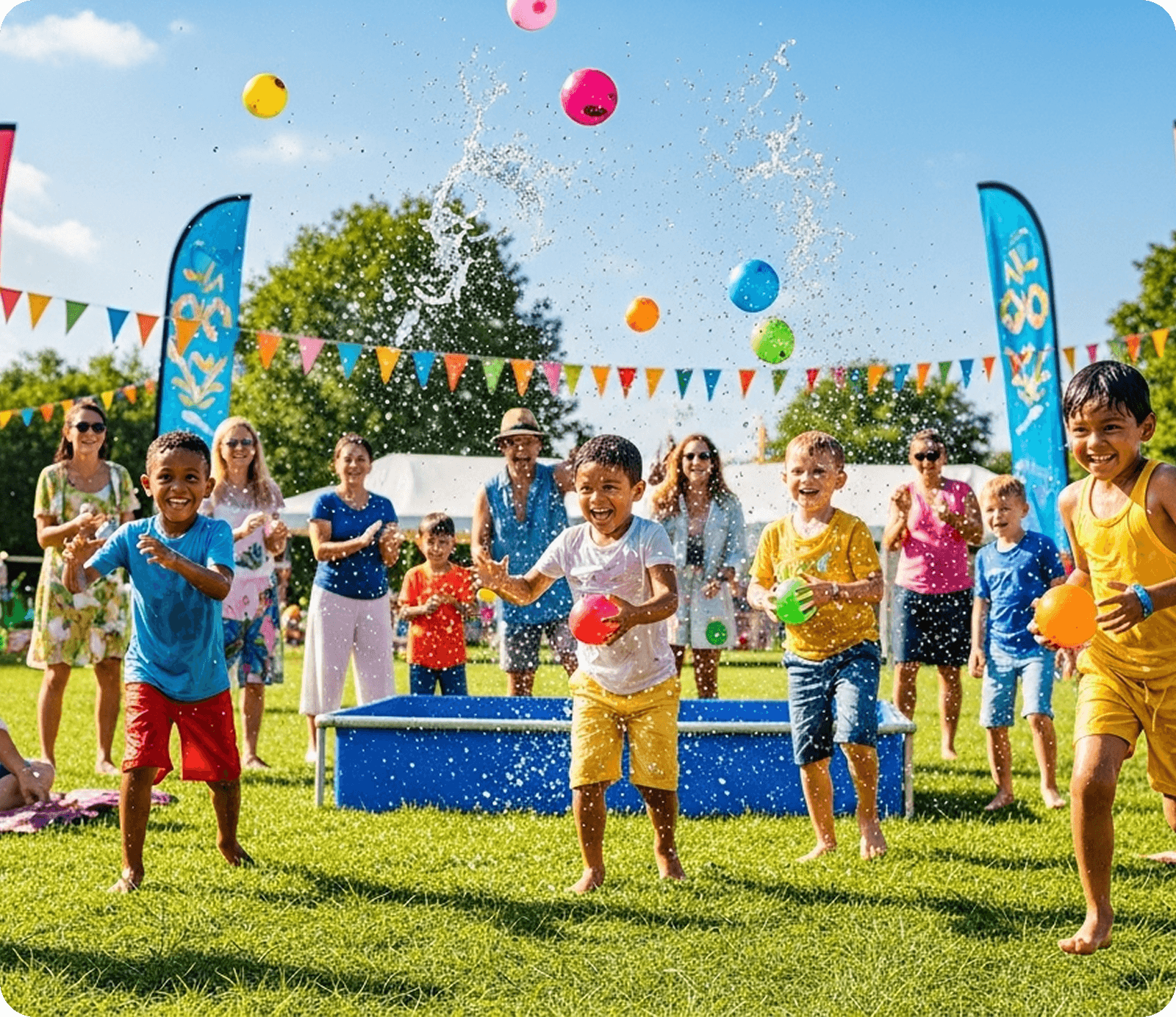 Water Balloon Splash Zone